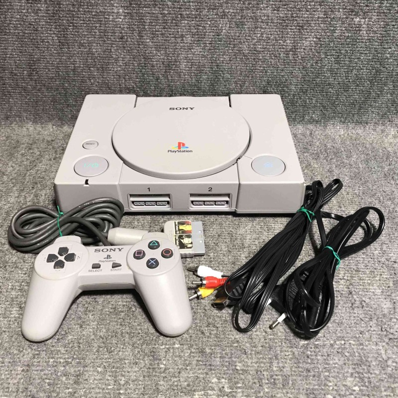 CONSOLA SONY PLAYSTATION SCPH 7502+MANDO+AV+AC PS1