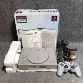 CONSOLA SONY PLAYSTATION SCPH 9002 CON CAJA E INSTRUCCIONES PS1