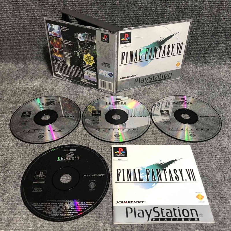 FINAL FANTASY VII SONY PLAYSTATION PS1