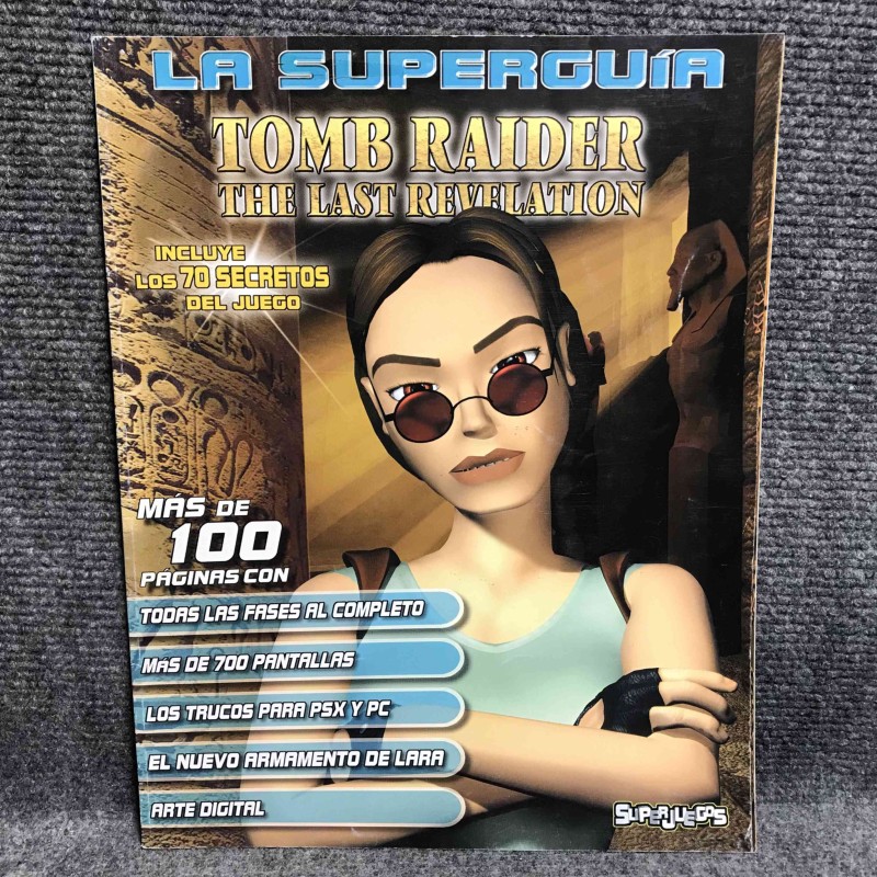 TOMB RAIDER THE LAST REVELATION LA SUPERGUÍA SUPERJUEGOS