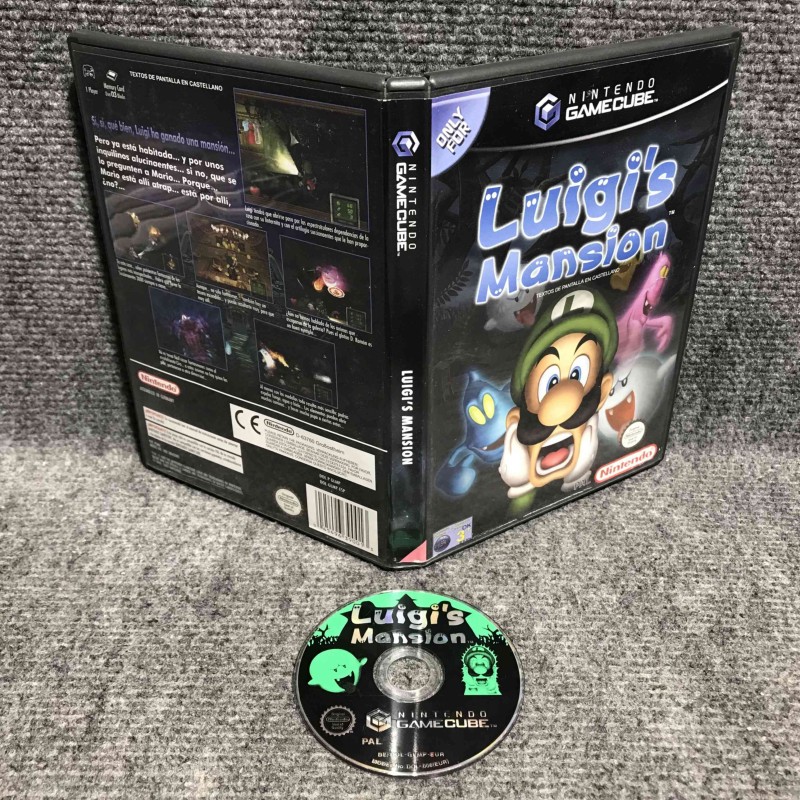 LUIGIS MANSION NINTENDO GAME CUBE