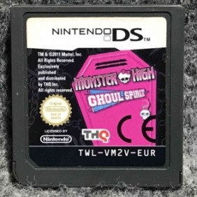 MONSTER HIGH GHOUL SPIRIT NINTENDO DS