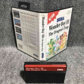 WONDER BOY III THE DRAGONS TRAP SEGA MASTER SYSTEM