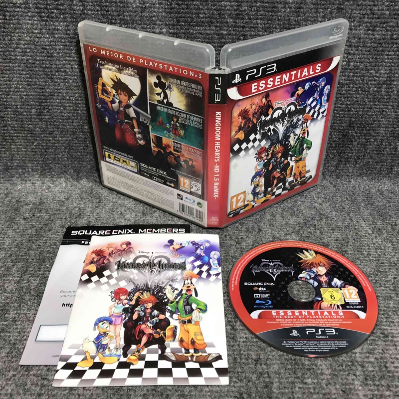 KINGDOM HEARTS HD 1 5 REMIX  SONY PLAYSTATION 3 PS3