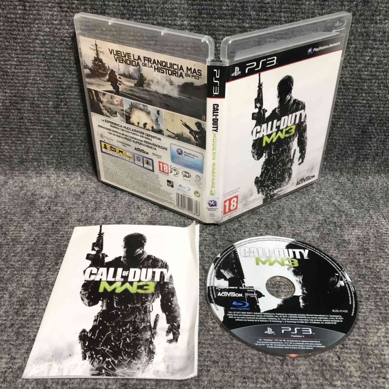 CALL OF DUTY MODERN WARFARE 3 SONY PLAYSTATION 3 PS3