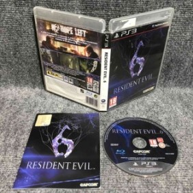 RESIDENT EVIL 6 SONY PLAYSTATION 3 PS3
