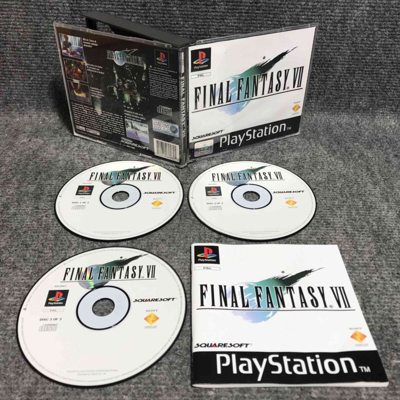FINAL FANTASY VII SONY PLAYSTATION PS1