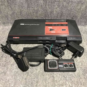 CONSOLA SEGA MASTER SYSTEM POWER BASE ALEX KIDD FRA+MANDO+RVB+AC