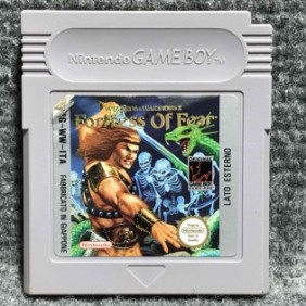WIZARDS AND WARRIORS II FORTRESS OF FEAR NINTENDO GAME BOY GB