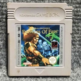 WIZARDS AND WARRIORS II FORTRESS OF FEAR NINTENDO GAME BOY GB
