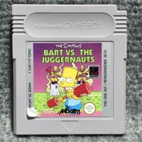 THE SIMPSONS BART VS THE JUGGERNAUTS NINTENDO GAME BOY GB