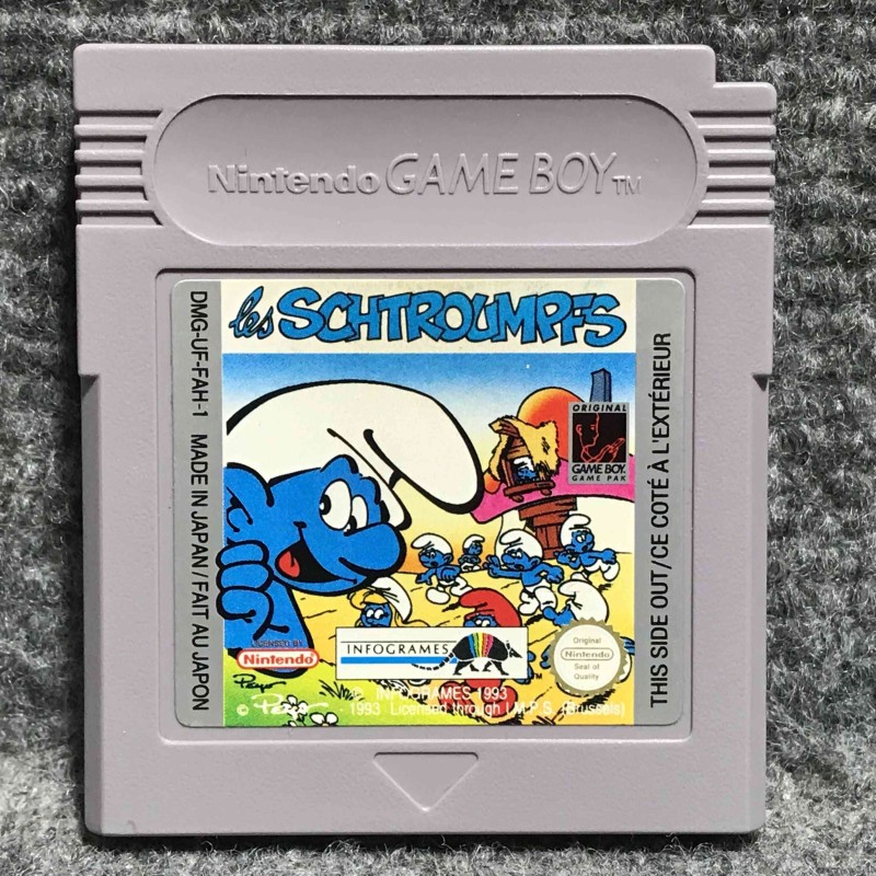 LES SCHTROUMPFS NINTENDO GAME BOY GB