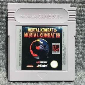 MORTAL KOMBAT AND MORTAL KOMBAT II NINTENDO GAME BOY GB