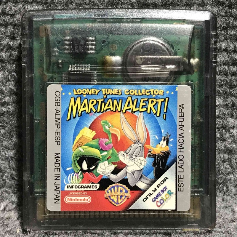 LOONEY TUNES COLLECTOR MARTIAN ALERT NINTENDO GAME BOY COLOR GBC