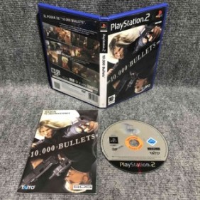 10.000 BULLETS SONY PLAYSTATION 2 PS2
