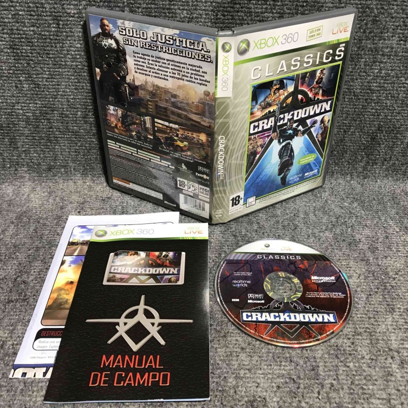 CRACKDOWN MICROSOFT XBOX360