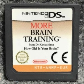 MORE BRAIN TRAINING NINTENDO DS