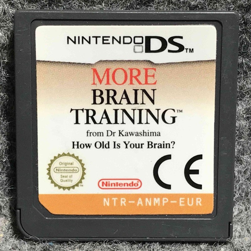 MORE BRAIN TRAINING NINTENDO DS