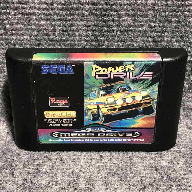 POWER DRIVE SEGA MEGA DRIVE