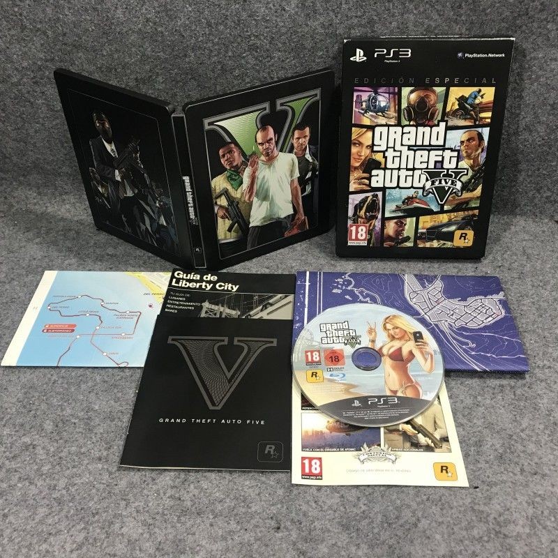 GRAND THEFT AUTO V EDICION ESPECIAL SONY PLAYSTATION 3 PS3