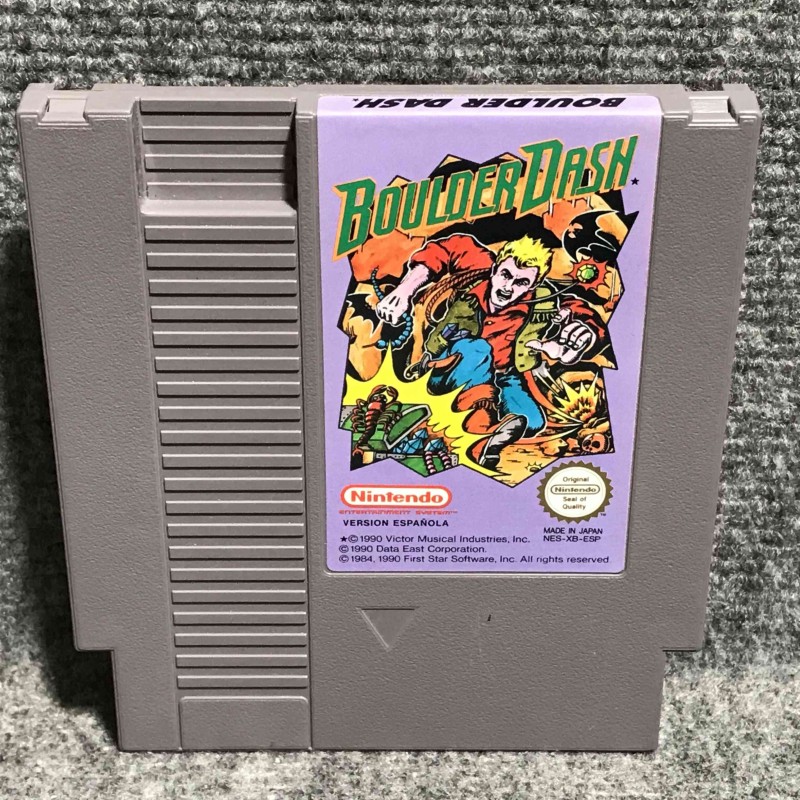 BOULDER DASH NINTENDO NES