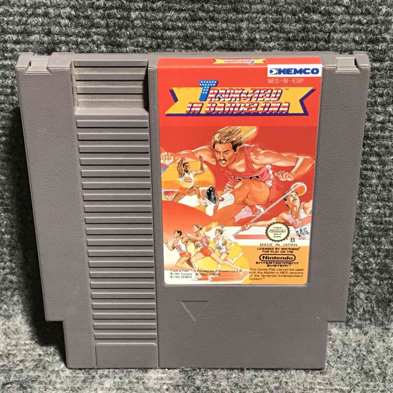TRACK AND FIELD IN BARCELONA NINTENDO NES