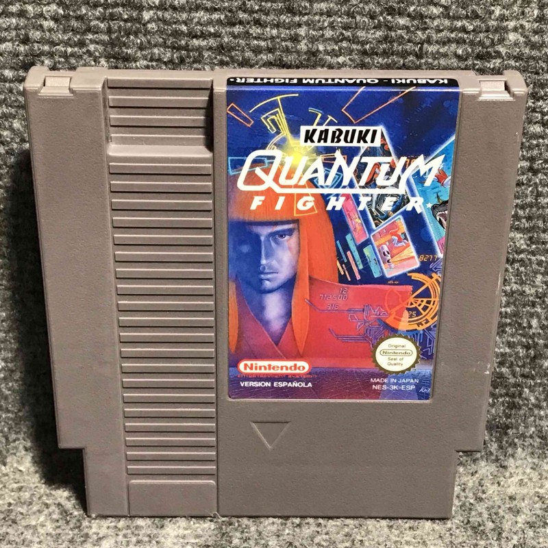 KABUKI QUANTUM FIGHTER NINTENDO NES