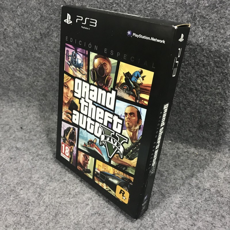 GRAND THEFT AUTO V EDICION ESPECIAL SONY PLAYSTATION 3 PS3