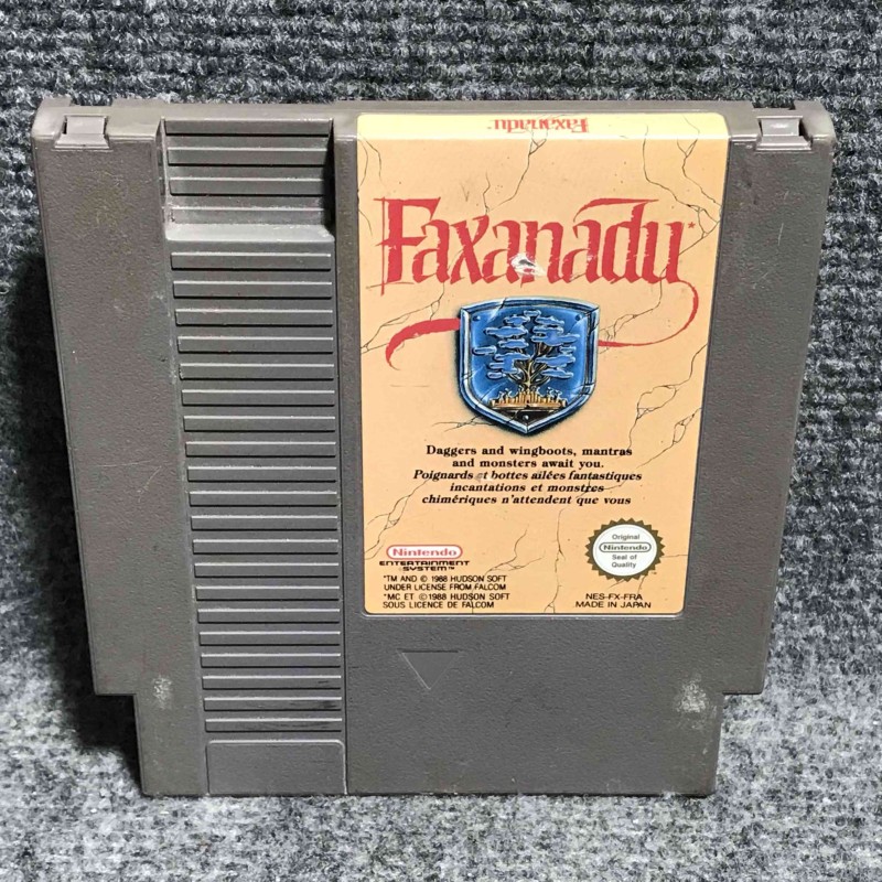 FAXANADU NINTENDO NES