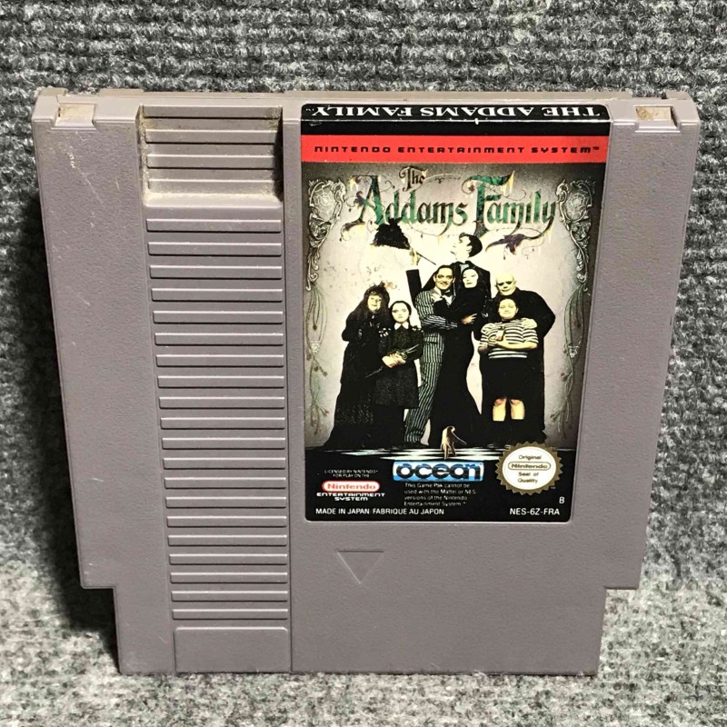 THE ADDAMS FAMILY NINTENDO NES