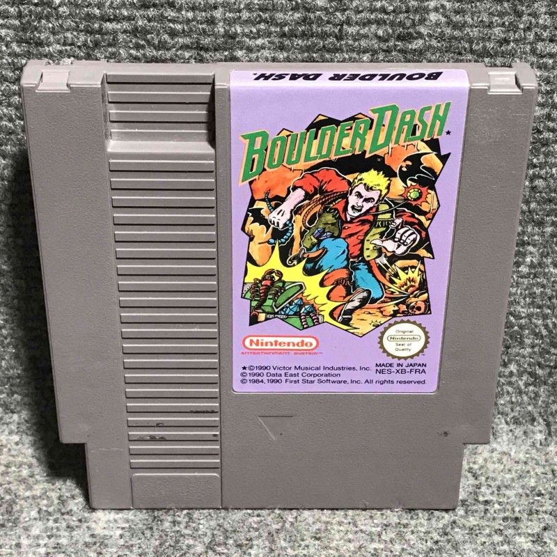 BOULDER DASH NINTENDO NES