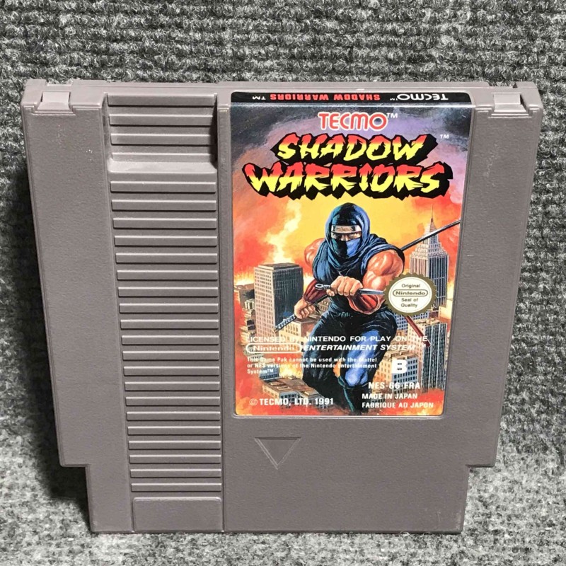 SHADOW WARRIORS NINTENDO NES