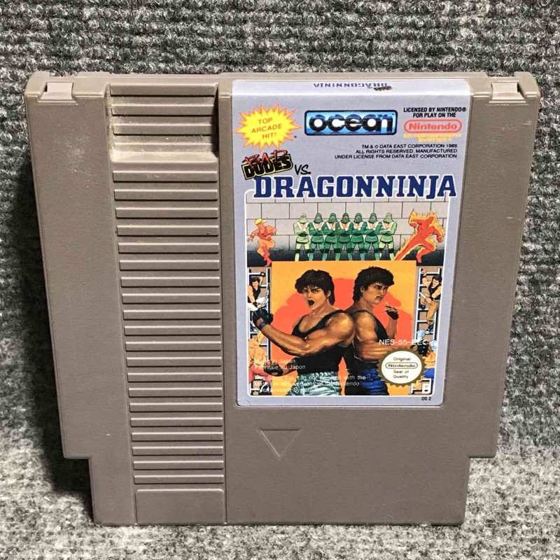 BAD DUDES VS DRAGONNINJA NINTENDO NES