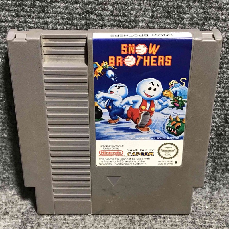 SNOW BROTHERS NINTENDO NES