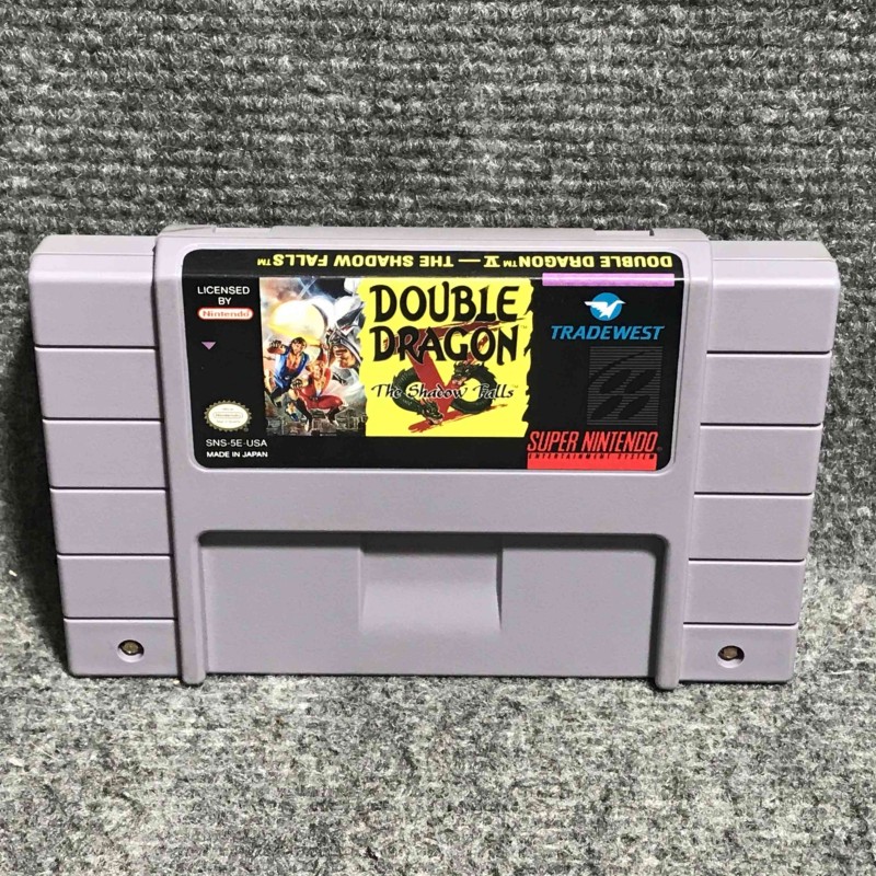 DOUBLE DRAGON V THE SHADOW FALLS NTSC USA CARTUCHO