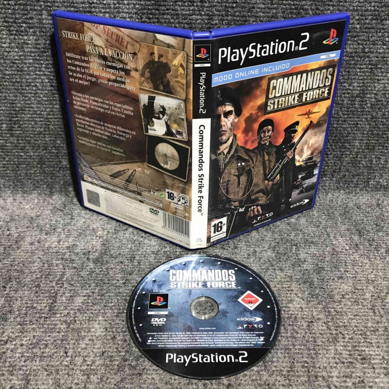 COMMANDOS STRIKE FORCE SONY PLAYSTATION 2 PS2