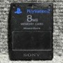 MEMORY CARD OFICIAL NEGRO 8MB SONY PLAYSTATION 2 PS2
