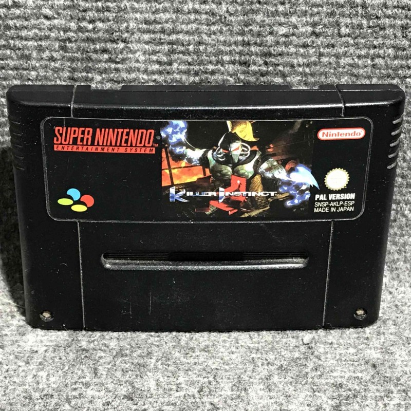 KILLER INSTINCT SUPER NINTENDO SNES