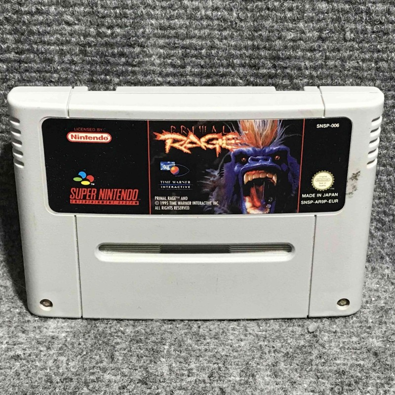 PRIMAL RAGE SUPER NINTENDO SNES