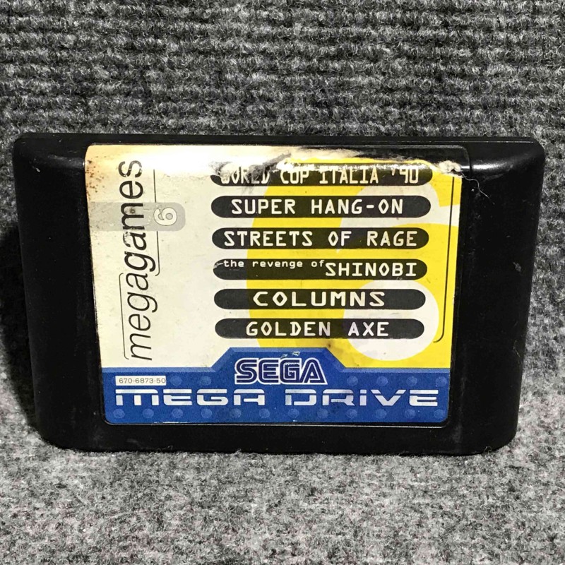 MEGA GAMES 6 SEGA MEGA DRIVE