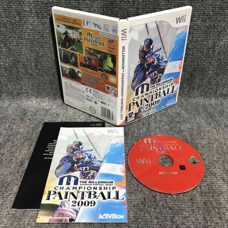 MILLENNIUM CHAMPIONSHIP PAINTBALL 2009 NINTENDO WII