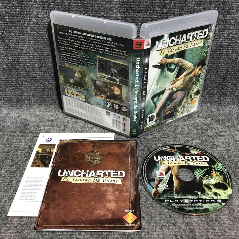 UNCHARTED EL TESORO DE DRAKE SONY PLAYSTATION 3 PS3