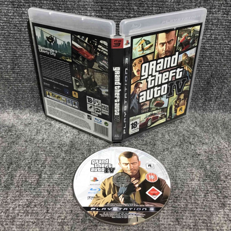 GRAND THEFT AUTO IV SONY PLAYSTATION 3 PS3