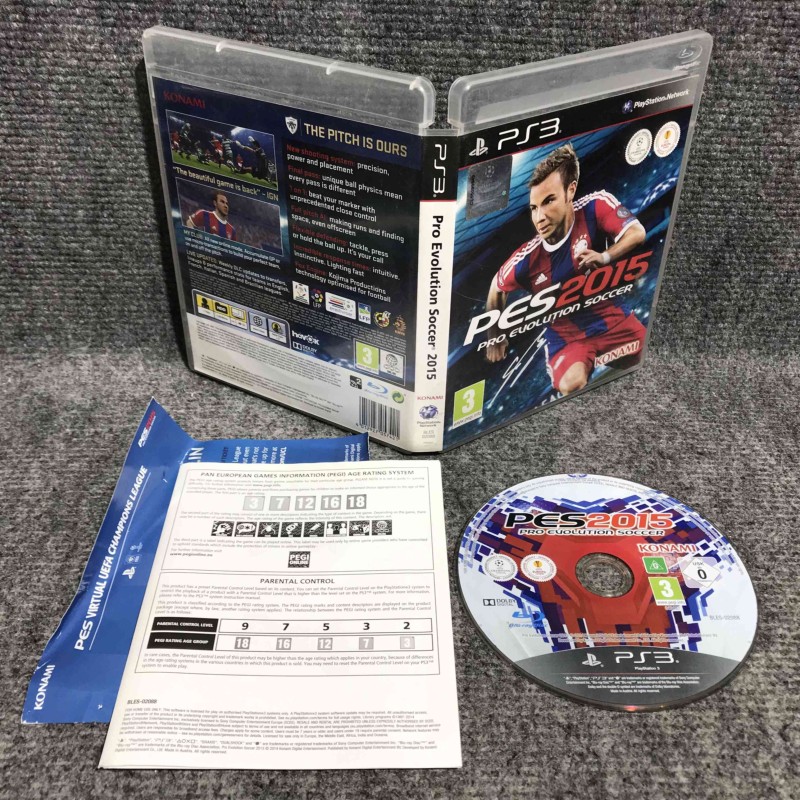 PRO EVOLUTION SOCCER 2015 SONY PLAYSTATION 3 PS3