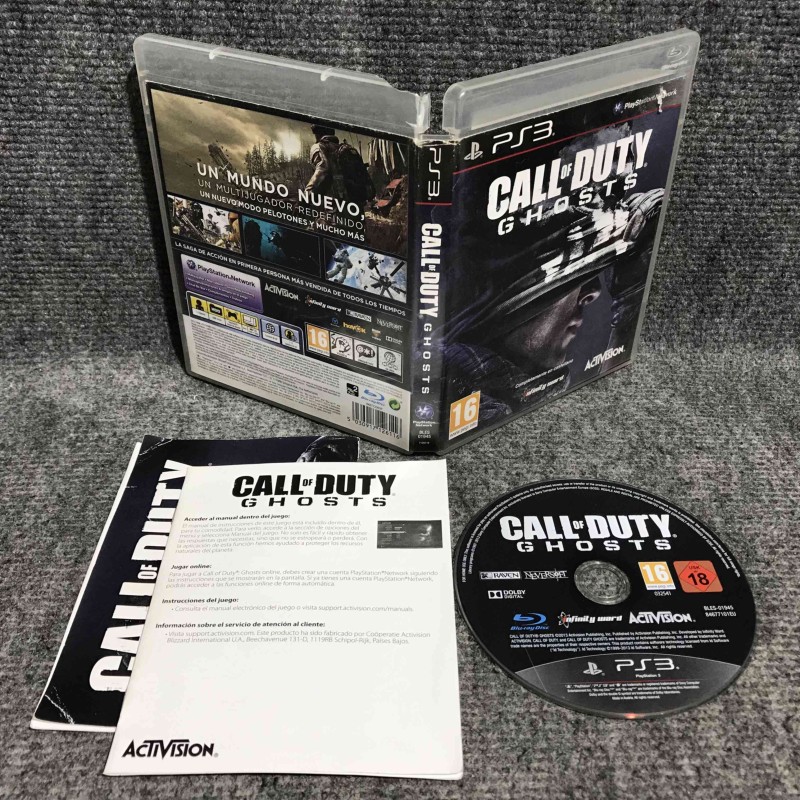 CALL OF DUTY GHOSTS SONY PLAYSTATION 3 PS3