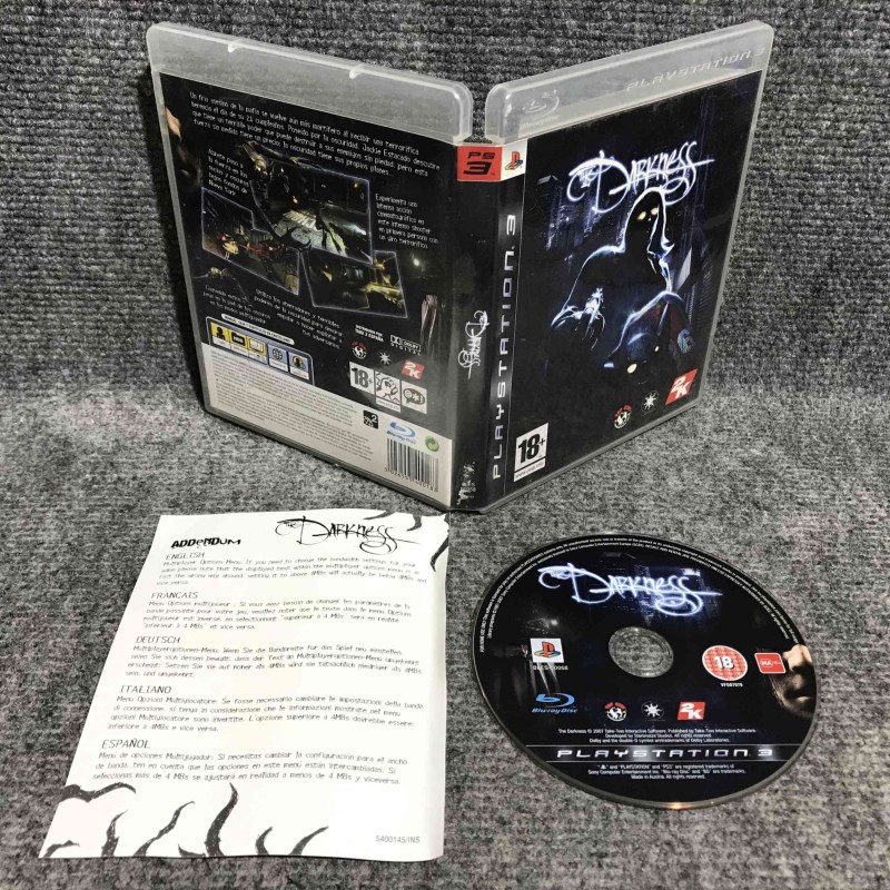 THE DARKNESS SONY PLAYSTATION 3 PS3