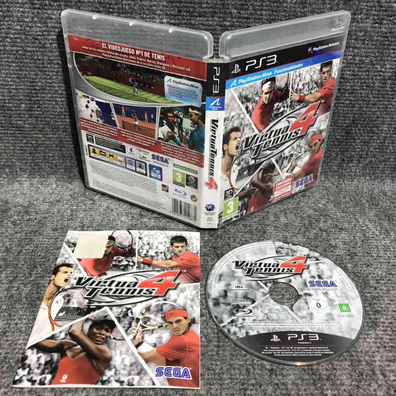 VIRTUA TENNIS 4 SONY PLAYSTATION 3 PS3