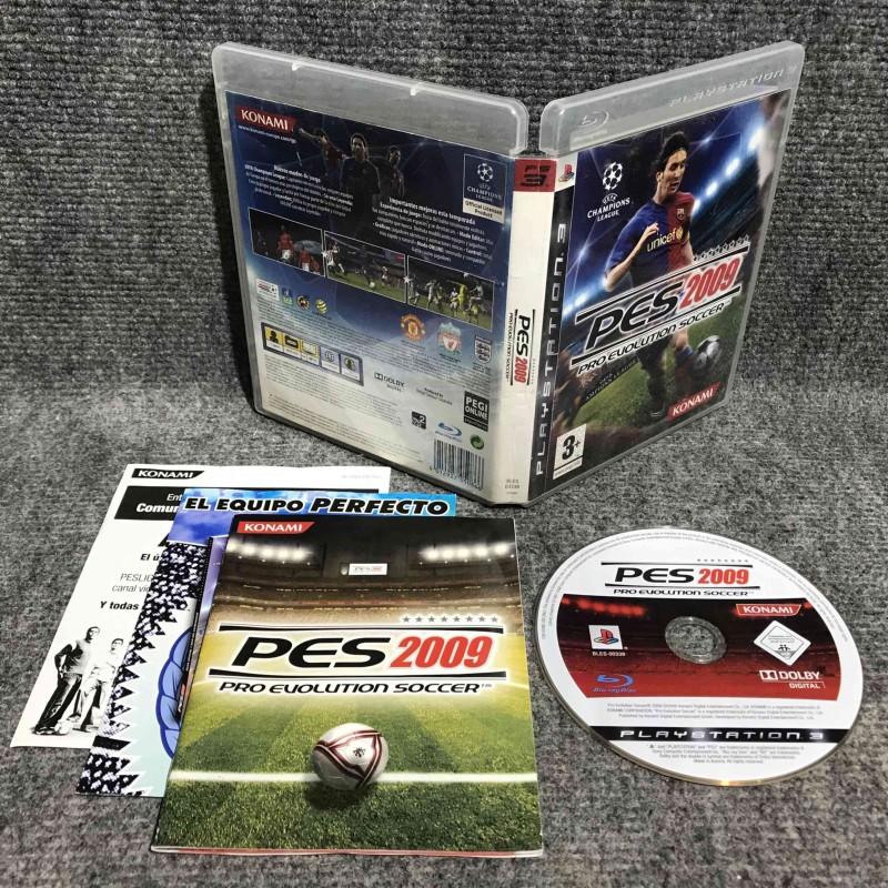 PES 2009 PRO EVOLUTION SOCCER SONY PLAYSTATION 3 PS3