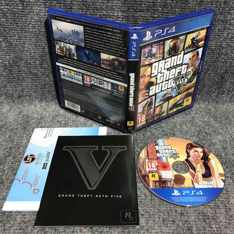 GRAND THEFT AUTO V SONY PLAYSTATION 4 PS4