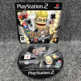 BUZZ HOLLYWOOD SONY PLAYSTATION 2 PS2